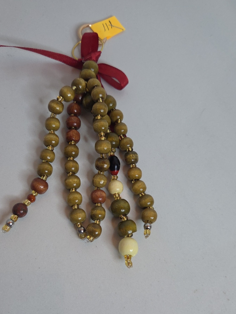 111 -Beaded Tassel Bag Charm